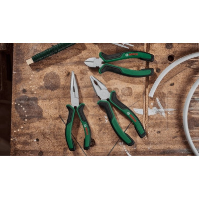 Плоскогубці Bosch подовжені прямі, 180мм (1.600.A03.2VC) Вінниця - фото 4