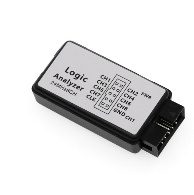 USB логічний аналізатор 24 МГц, 8-канальний, для MCU, ARM, PIC, тестування цифрових схем Київ - фото 4