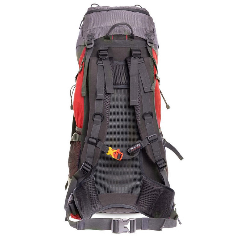Рюкзак туристичний каркасний COLOR LIFE 174 60л нижній вхід червоний Київ - фото 4