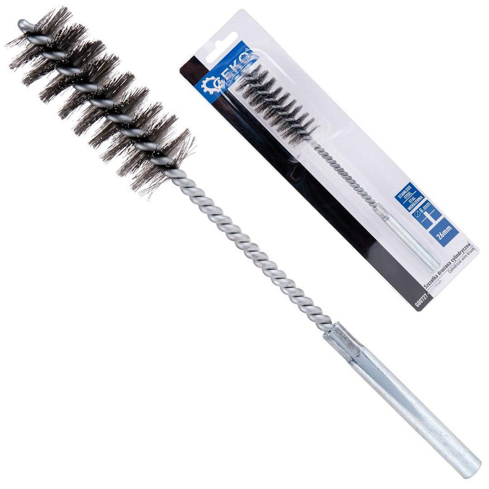 Йоржик дротяний "GeKo" з нержавійки загальною довжиною 200мм, довжиною йоржика 70мм, діаметром 26мм Киев - изображение 1