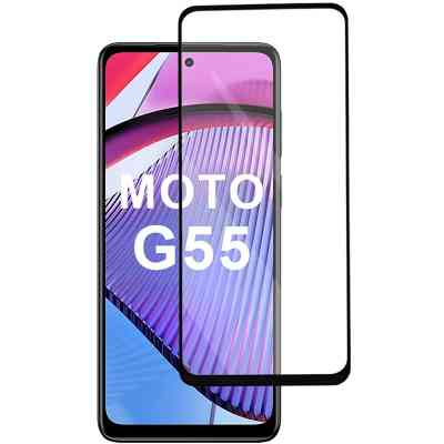 Скло захисне PowerPlant Full screen Motorola Moto G55 (GL605344) Вінниця