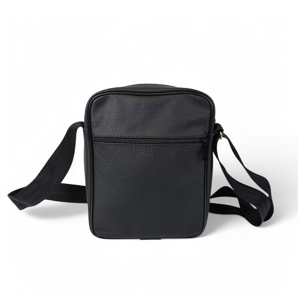 Шкіряний чоловічий месенджер чорний чоловічий Месенджер З Натуральної шкіри Київ - фото 6