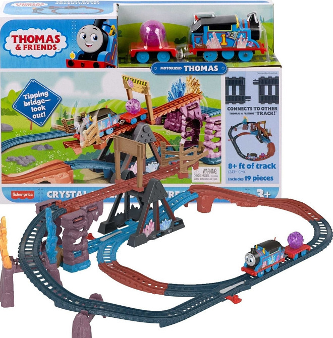 Томас та Друзі Пригоди в кришталевій печері Thomas & Friends HMC28   ОРИГІНАЛ! Харків - фото 8