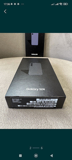 Смартфон Samsung Galaxy S24 8/128GB Onyx Black,Violet (SM-S921B) Харьков - изображение 5