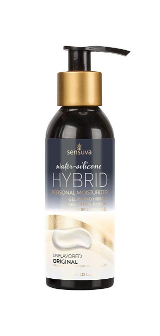Змазка водно-силіконова Sensuva Hybrid Formula (125 мл) без цукру, можна для оральних пестощів Sex Aura Київ - фото 1