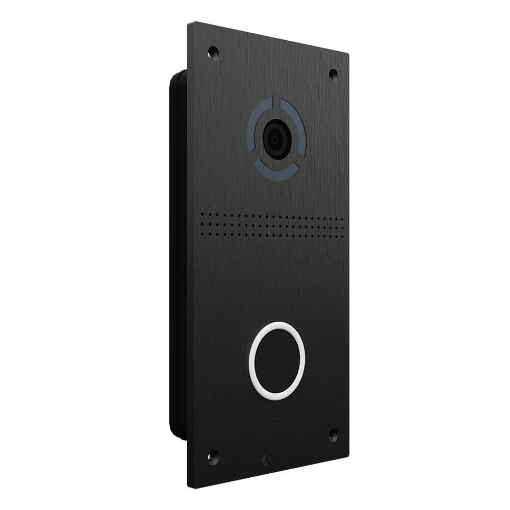 IP панель виклику Bas-IP AV-05FD black з безконтактною кнопокою виклику Київ - фото 2