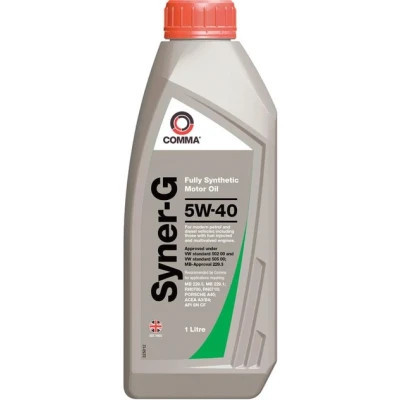 Моторное масло Comma SYNER-G 5W-40-1л (SYN1L) Винница - изображение 1