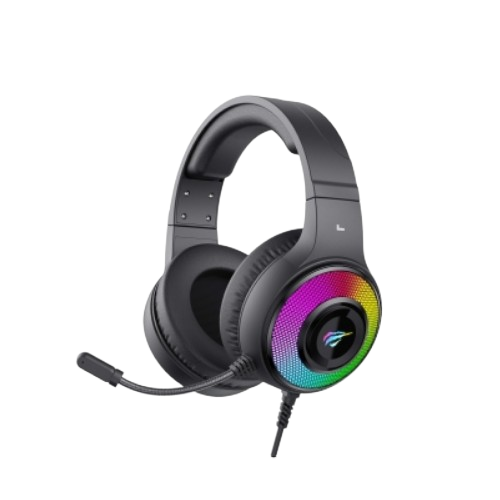Навушники ігрові Havit HV-H2042d RGB з мікрофоном з підсвічуванням чорний Житомир