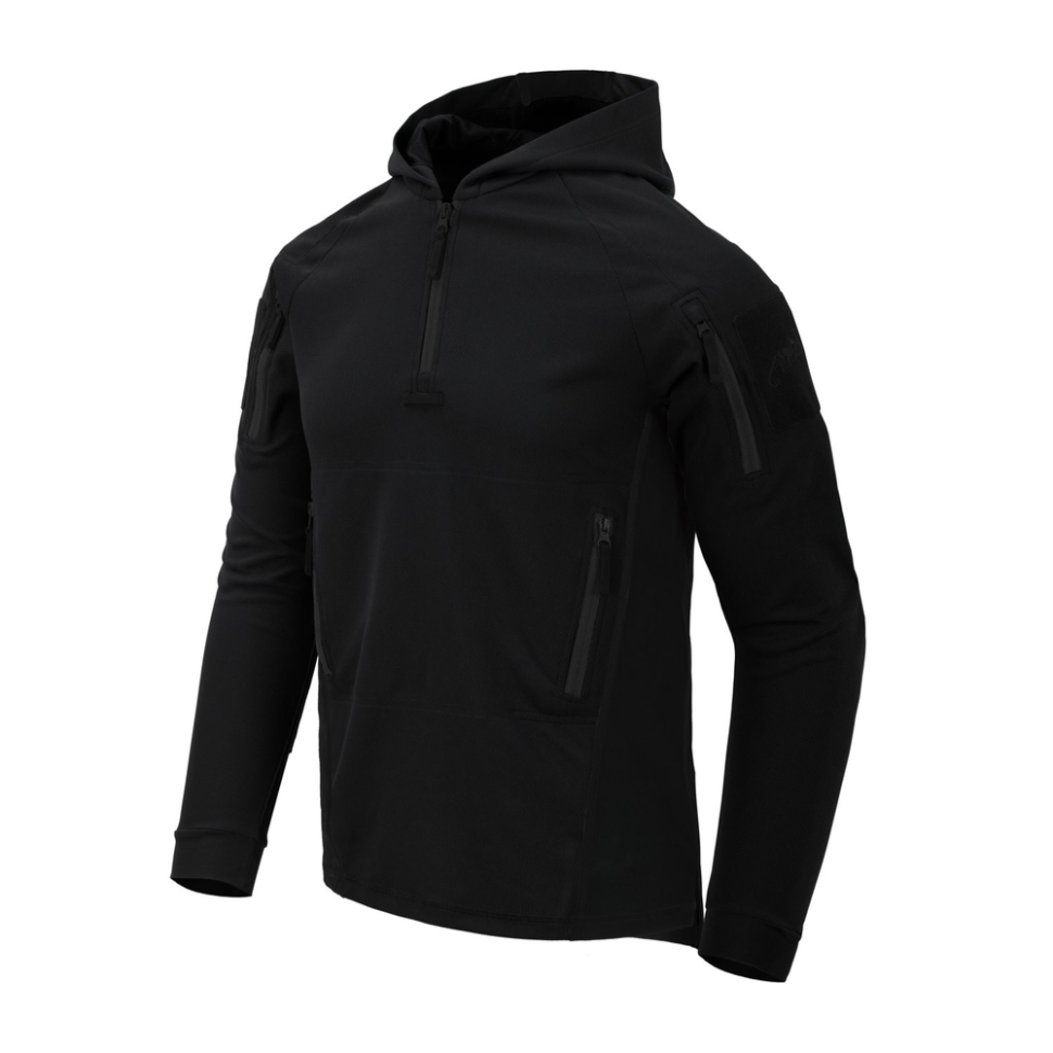 Кофта тактична Helikon-Tex RANGE HOODIE - TopCool, чорний, розмір XL Киев - изображение 1