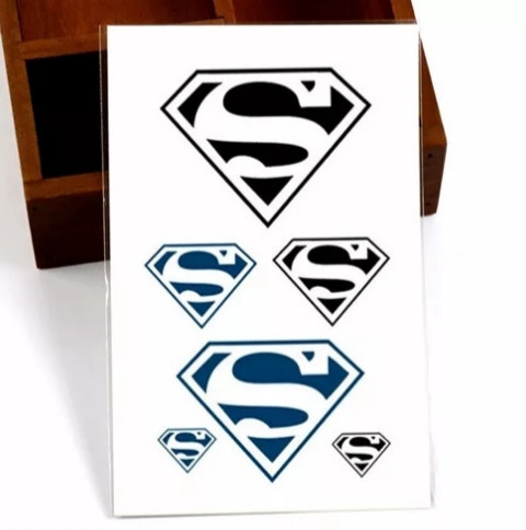 Перекладна татуювання "S" - розмір стікера 10*6см Київ - фото 1