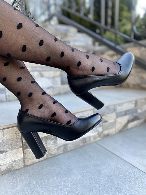 Stepter Туфлі жіночі STEPTER чорні натуральна шкіра каблук 9 см 36-37 р. (1885) Коломыя - изображение 5
