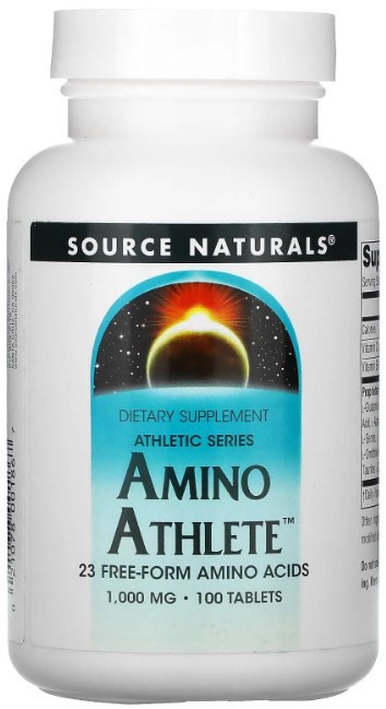 Аминокислоты Source Naturals Amino Athlete 1000 мг 100 таблеток Киев - изображение 1