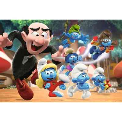 Пазл Trefl The Smurfs Уроки тата Смурфа 100 елементів (5900511164817) Вінниця