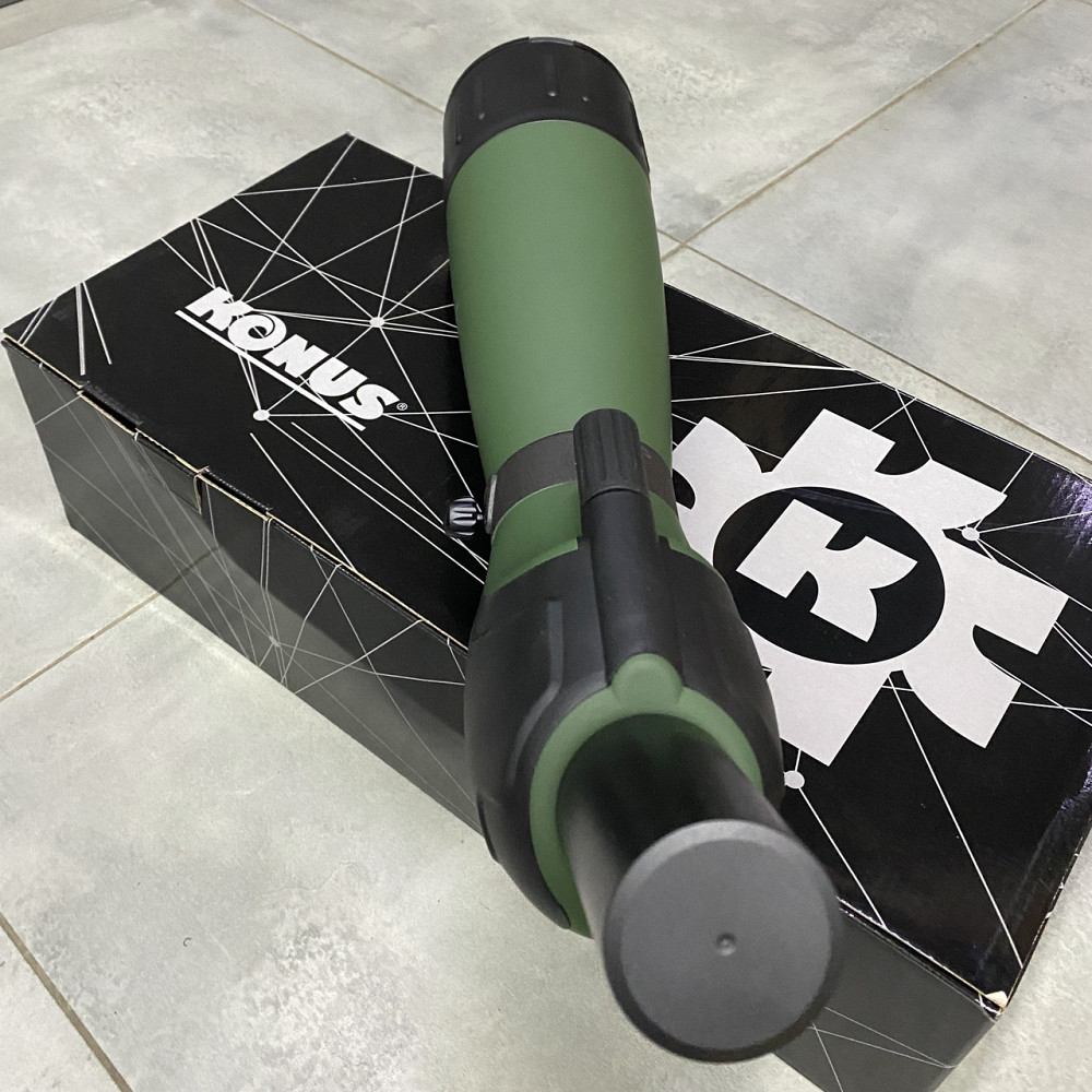 Подзорная труба KONUS KONUSPOT-80C 20-60x80, штатив в комплекте, чехол, адаптер для смартфона Solmir Киев - изображение 7