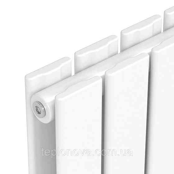 Вертикальный радиатор Largo Double 456х1800-6, anticor, белый Черновцы