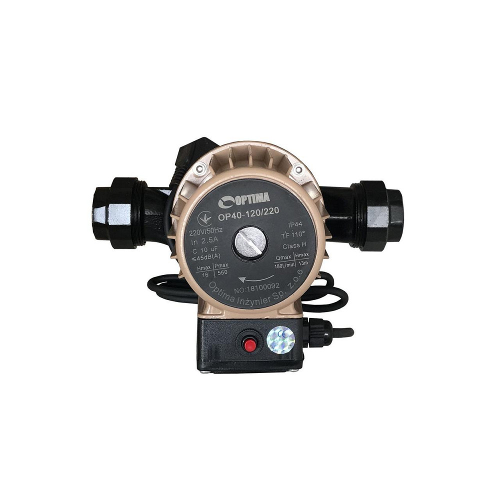 Насос циркуляционный Optima OP40-120 220мм + гайки, + кабель с вилкой! (000011556) Киев - изображение 1