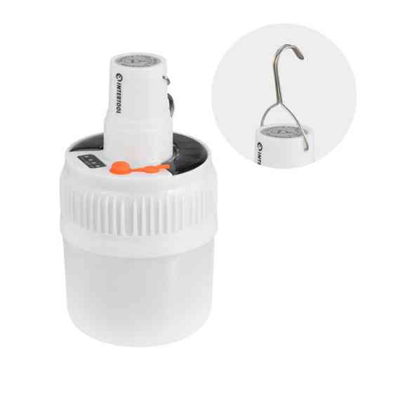 Світильник акумуляторний підвісний 14 SMD, сонячна панель, індикатор заряду INTERTOOL LB-0108 Киев