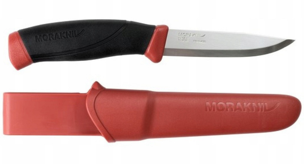 Туристичний Ніж із чохлом Morakniv (Мора) "Companion" Dala Red (14071) Нержавіюча сталь Нововолинськ - фото 2