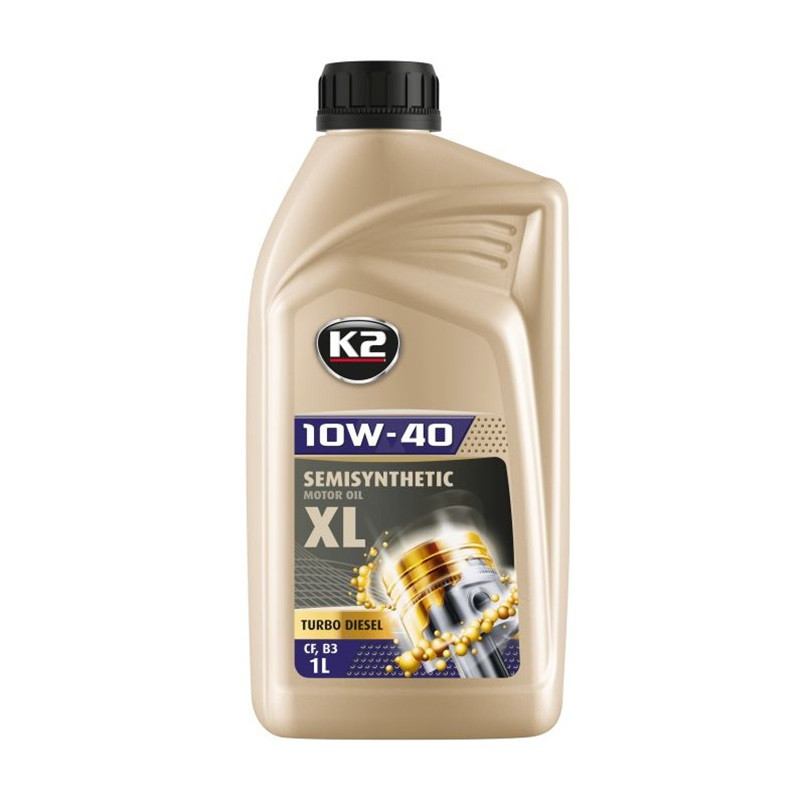 Моторне масло K2 Semisynthetic XL 10W-40 1л Львів - фото 1