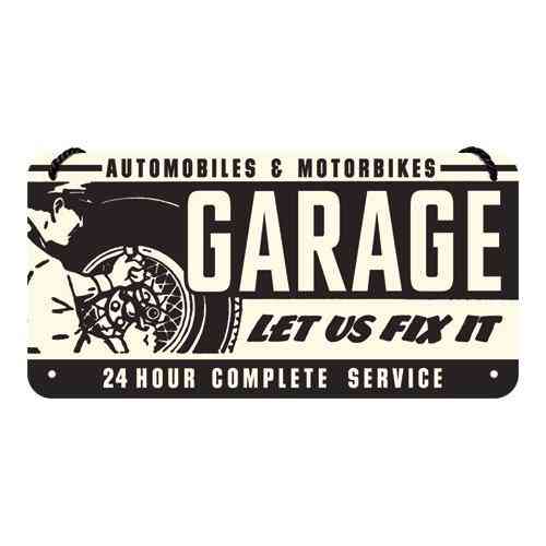 Вивіска на шнурку "Sing Garage" Nostalgic Art (28011) Рівне