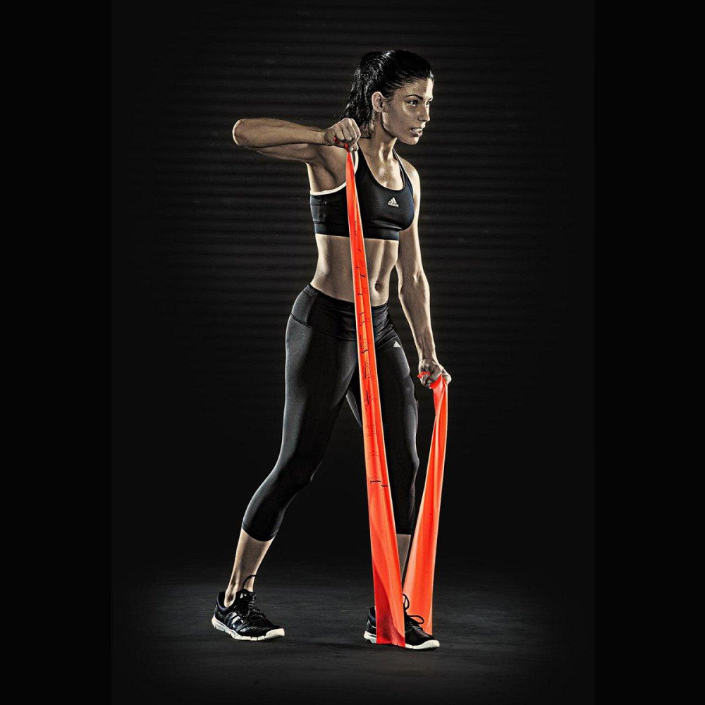 Набор лент-эспандеров для упражнений Adidas ADTB-10604 красно-синий Киев - изображение 2