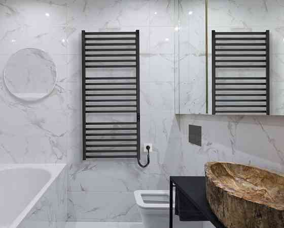 Электрический полотенцесушитель HF London 1170х530 TR K черный мат Киев