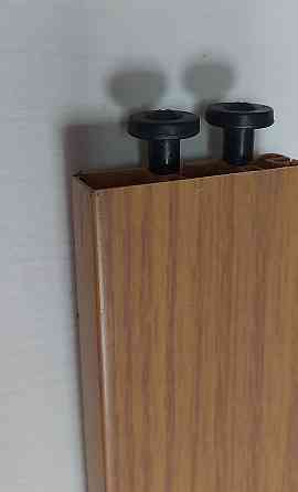 Дверь гармошка глуха Vinci Decor MELODY 820х2030х6мм  Дуб Дніпро