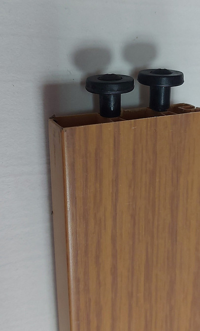 Дверь гармошка глуха Vinci Decor MELODY 820х2030х6мм  Дуб Дніпро - фото 5