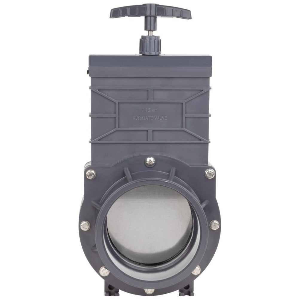 Шиберна засувка ПВХ Era d110 мм під клей Київ - фото 1