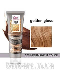 Тонуюча кремова маска Wella  COLOR FRESH Golden Gloss  Золото Киев - изображение 3