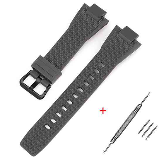 Ремешок для Casio G-Shock GST-B400 Gray BK SBR Киев