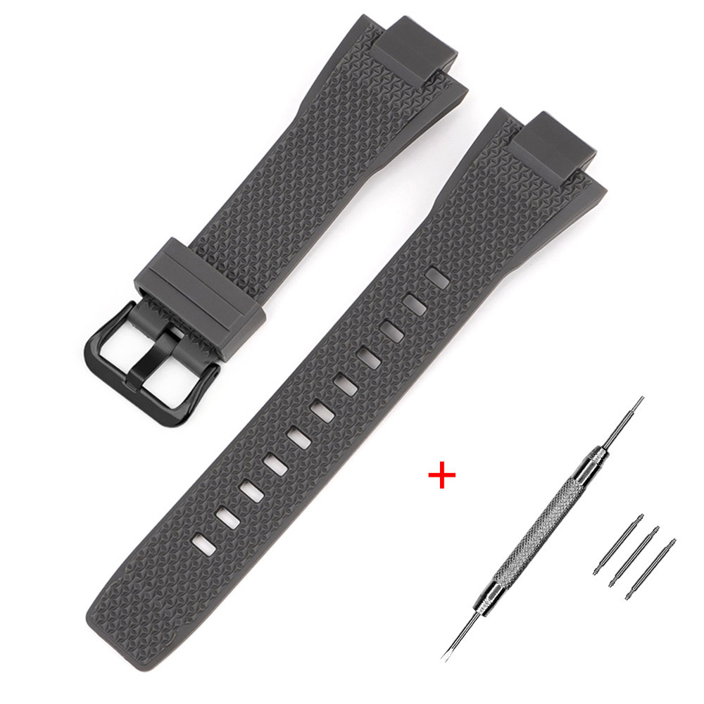 Ремешок для Casio G-Shock GST-B400 Gray BK SBR Киев - изображение 1