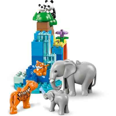Конструктор LEGO DUPLO Town Сімейства диких тварин 3-в-1 (10446) Вінниця