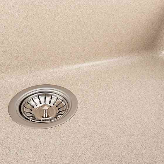 Гранітна мийка для кухні Platinum 7945 Paruana матова Сафарі Коломия