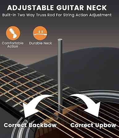 Гітара електро-акустична 12-тиструнна Fesley FDET280 (комплект) Харків