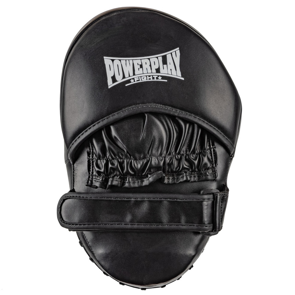 Лапи боксерські PowerPlay 3051 Чорні PU [пара] Каменское - изображение 3