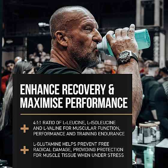 Аминокислоты BCAA и L-глютамин DORIAN YATES NUTRITION BCAA + GLUTAMINE 450G (CHERRY) Луцк