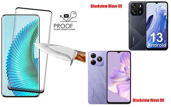 Захисне скло HyperGlass Pro для Blackview Wave 6C, Wave 8C – максимальна чутливість та захист Київ