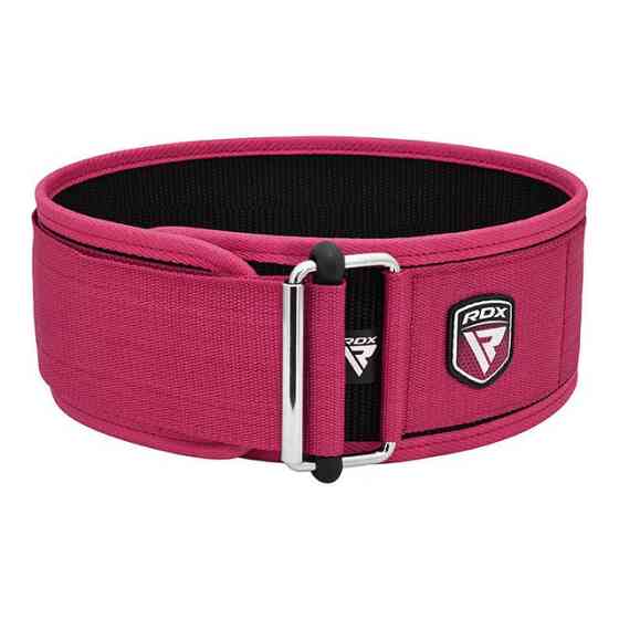 Пояс для важкої атлетики RDX RX1 Weight Lifting Belt PINK-XS Кам'янське