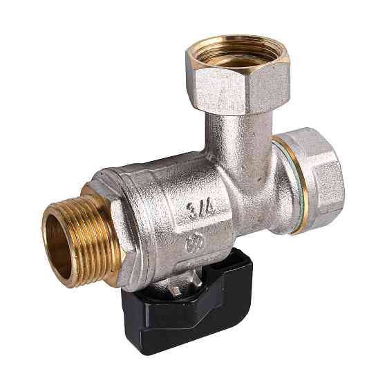 Кран кульовий котловий   3/4″  ARCO 150824 кутовий з накидною гайкою  with FILTER Киев