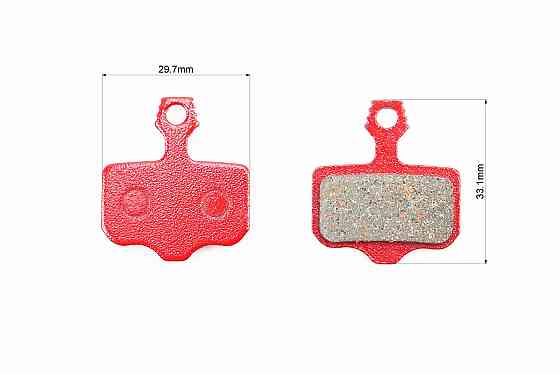 Гальмівні колодки Disk-brake (Sram X0, X7, X9, XX, Avid Elixir 1,3,5,7,8, Kugoo M5,G1,G-Booster), червоні YL-1021 Київ