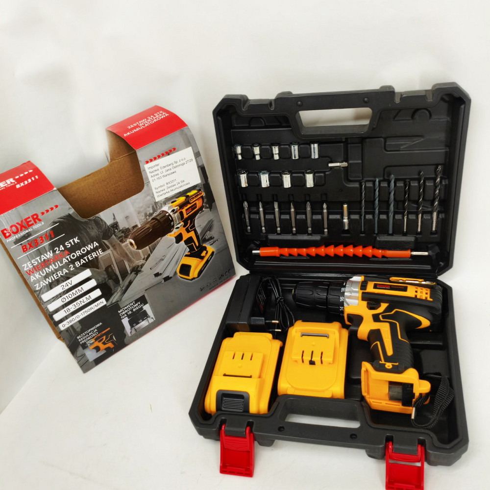 Электро шуруповерт, Шуруповерт с насадками в чемодане, Мощный шуруповерт в кейсе с кейсом WS-56 Львов - изображение 8