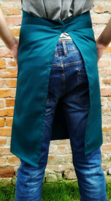 Фартух робочий саржевий плотний великий синий Чернигов - изображение 2