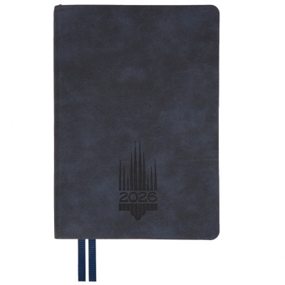 Тижневик Leo planner А5 датований 2026 "Leader", м‘який, синій, 368 сторінок (252689) Вінниця - фото 1