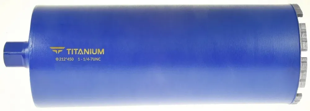 Titanium Свердло Diamentowe Koronowe 212/450Mm 1-1/4 Unc Киев - изображение 1