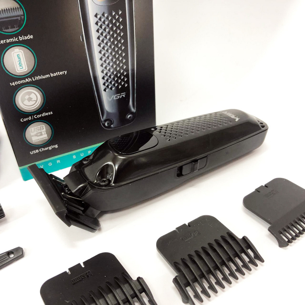 Модний машинка для стрижки волосся, Акумуляторна машинка для стрижки і укладання волосся OC-63 Київ - фото 7