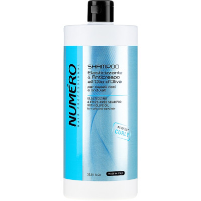 Шампунь Brelil Numero для кучерявого волосся з оливковою олією 1 л (8011935075089) Вінниця - фото 1