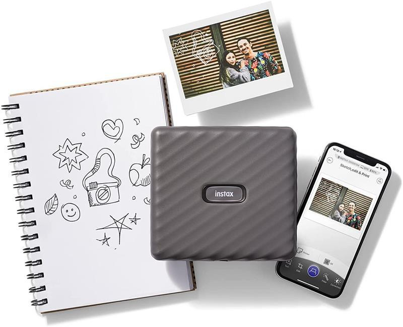 Принтер миттєвого друку Fujifilm Instax Link Wide Mocha Gray EX D (16719586) ( 13519 ) Харків - фото 15