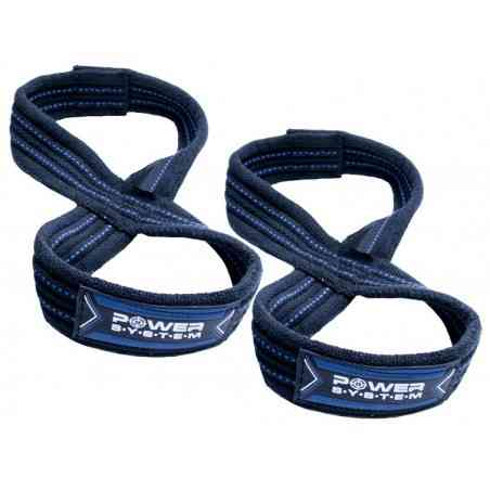 Лямки для тяги (вісмірка) Power System PS-3405 Figure 8 Black/Blue L/XL Кам'янське