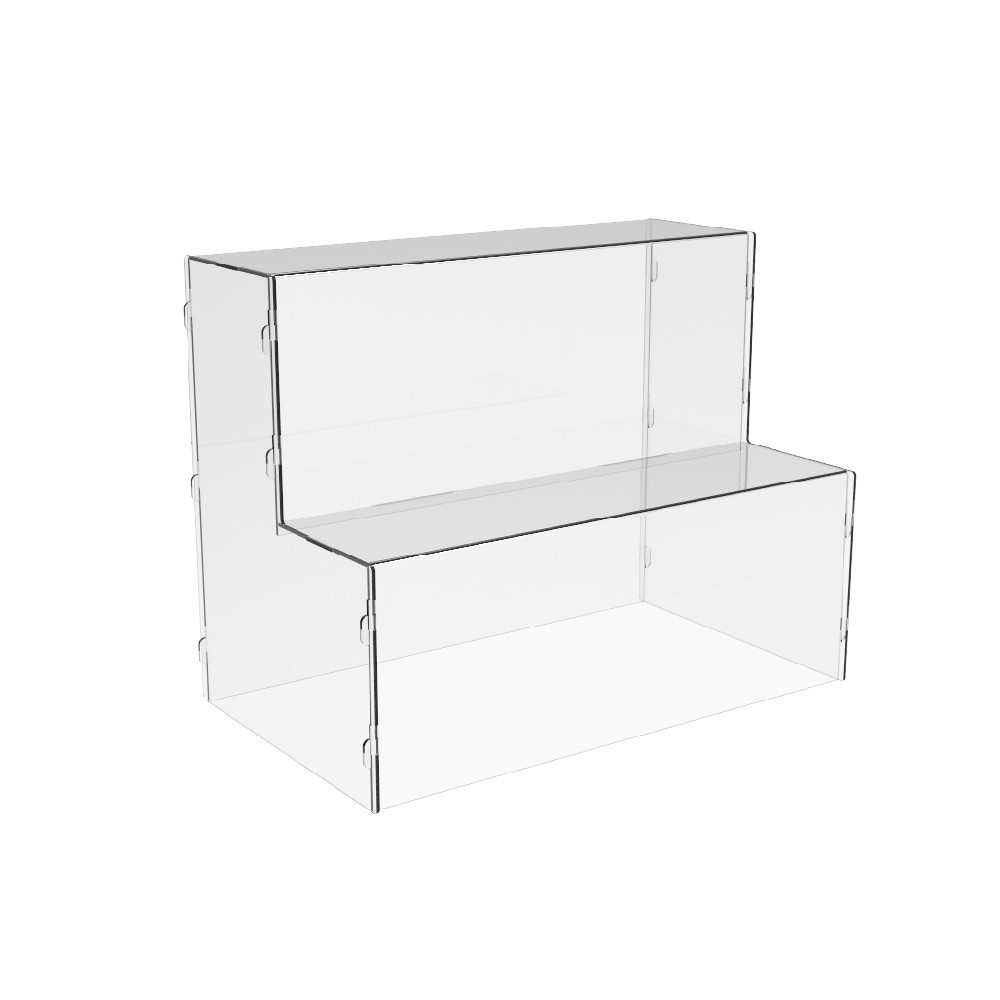 Товарна горка EKOSTAR на 2 сходи з акрилу 250x150x200 Київ - фото 2